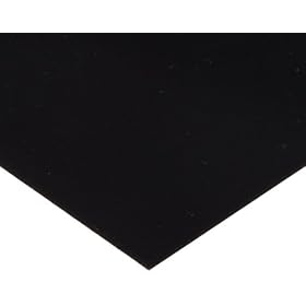Precision Brand 0.0125" Thick 5" x 20" Plastic Color Coded Shim Flat Sheet