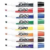Sanford(R) EXPO2(R) Low-Odor Dry-Erase Markers, Bullet Point, Red, Pack of 12