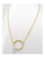 CZ Necklace In 92.5 Sterling Silver