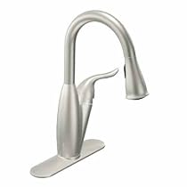 MOEN INCORPORATED 87559CSL SOLIDAD PULL DOWN KITCHEN FAUCET