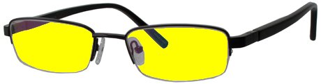 Night Driving Glasses with Canary Yellow Polycarbonate