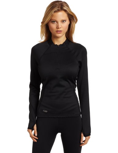 Outdoor Research Women's Radiant LT Zip Top (Black, X-Small)
