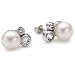 Valero Pearls-Ohrstecker Sterling Silber S��wasser-Zuchtperlen wei� Zirkonia