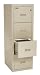 FireKing Turtle 4 Drawer Vertical File Cabinet 4R1822-C