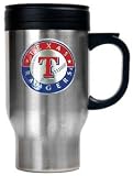 Texas Rangers Stainless Steel Travel Mug
