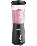 Hamilton Beach 51101BA Personal Blender with Travel Lid, Black