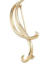 Brooch 14K Yellow Gold 20.00X46.00 mm
