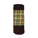 Retro Bottle Holder - Avocado/Chocolate
