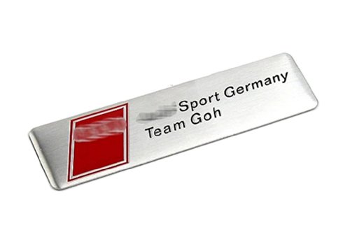 Harvard kid DIY Auto Parts Aluminium Decal Emblem 