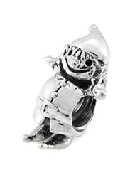 Genuine Ohm Beads (TM) Product. 925 Sterling Silver Elf Threaded European Bead Charm. 100% Satisfaction Guaranteed.