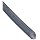 Galvanized Steel Nylon Coated Wire Rope, 1/16" Cable Diameter, 250' Length, 480 lbs Breaking Strength, 3/32" Coated Outside Diameter, Black
