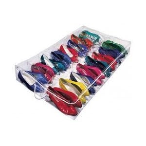 Under Bed Shoe Storage - Clear by Richards Homewares