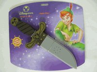 Disney Peter Pan's knife with clashing sound