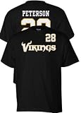 Minnesota Vikings Adrian Peterson Game Gear Player Name and number tee