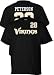 Minnesota Vikings Adrian Peterson Name and Number T-Shirt (Black) 2XL