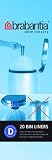 Brabantia Smartfix Bin Liners, Size D, 15 Litre, 20 Bag Roll