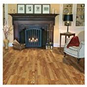 Golden Amber Oak Premium Laminate Flooring - Traditional Living by Traditional Living