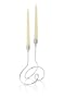 Black+Blum 13-Inch Loop Candle Holder, Chrome