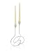 Black+Blum 13-Inch Loop Candle Holder, Chrome