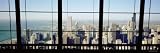 City as Seen through a Window, Chicago, Illinois, USA Places Photographic Poster Print by Panoramic Images, 24x8