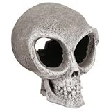 Exotic Environments Alien Skull, Small, 4-1/2-Inch by 5-1/2-Inch by 5-1/2-Inch