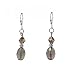 Earrings - E72 - Crystal Rice Drop ~ Blk Diamond