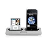 Griffin Powerdock Dual-Position Charging Station for iPod and iPhone (Silver)