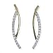 Eighteen Carat Gold Diamond Drop Earrings