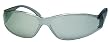 Safety Glasses Mirror Lens Black Frame