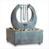 zen tabletop fountain chime