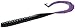 Zoom Bait Magnum II Worm-Pack of 20 (Junebug, 9-Inch)