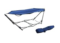 Palm Springs Folding Hammock - Blue