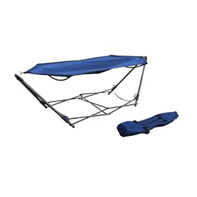 Palm Springs Folding Hammock - Blue