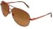 Michael Kors Fashion Sunglasses S101 835 / Orange / Amber Fade Lenses / Aviator