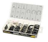 Alltrade Trades Pro 300 Piece Sae E-clip Assortment