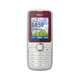 Nokia C1-01 Red Mobile Phone on Vodafone pay as you go / Pre-Pay / PAYG