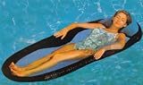 Great Ideas Spring Float - Floating Pop Up Beach Lounger / Lilo -Ideal For Swimming Pools, Lakes and Beaches - Includes Carry Bag