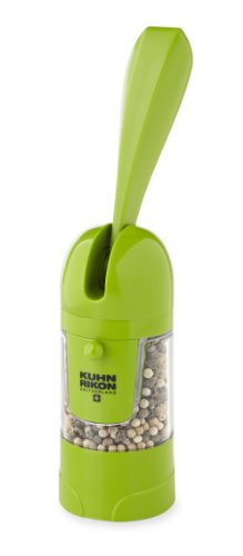 Kuhn Rikon 8-Inch Ratchet Grinder Green