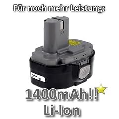 Hochwertiger Marken-Akku f�r Makita Radio BMR100 || Li-Ion || inklusive Ladeger�t || Spannung 18V || Kapazit�t 1500mAh || frische Akkuzellen || hochwertiges Akkugeh�use || passgenau