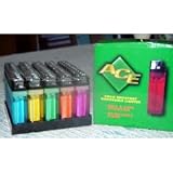 Wholesale Disposable Lighters - Pack Of 50 with Stand