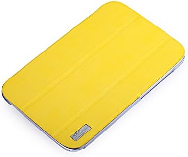 Hausbel Rock Series Slim Leather Case Stand Cover for Samsung Galaxy Note 8.0 N5100 (Elegant - Yellow)