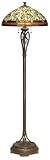 Leaf and Vine Tiffany Style Floor Lamp