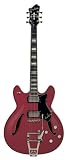 Hagstrom Tremar Viking Deluxe Electric Guitar (Cream Red)