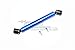 GPM Losi 1:10 Baja Rey / Rock Rey Upgrade Parts Aluminum & Steel Rear CVD Drive Shaft - 1Pc Set Blue