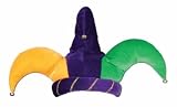 Deluxe Plush Jester Hat Pgk/12
