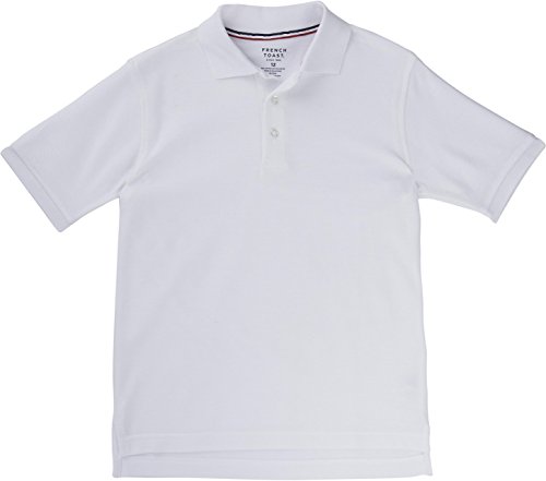 French Toast School Uniform Boys Short Sleeve Pique Polo Shirt