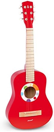 LUXFEEL Small Children's Musical Instruments Music Guitar Toys Wooden Instruments Can Be Mini Guitar Enlightenment