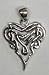 Health & Personal Care : Celtic Heart, sterling silver (JCH21)