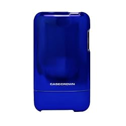 CaseCrown Chrome Glider Slim-Fit Case (Metallic Blue) for Apple iPod Touch 2G and 3G