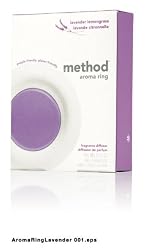 method Aroma Ring, Lavender Lemongrass (Pack of 6)